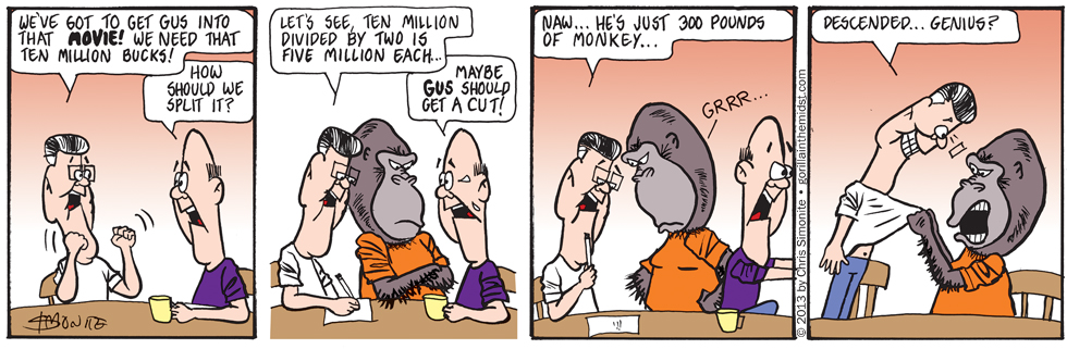 Chuckles Believes In Evolution When It’s Convenient