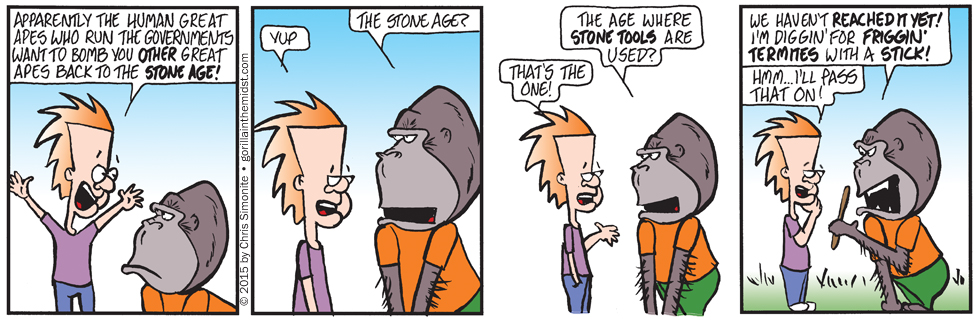 Time To Rethink The Great Ape Threat?